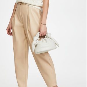 Apede mod knotty mini bag cream white